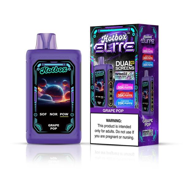 Vaporizador Desechable Hotbox Elite 50K