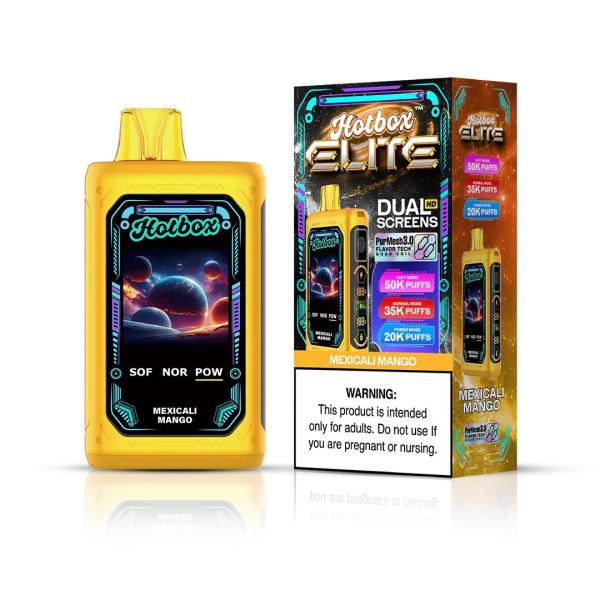 Vaporizador Desechable Hotbox Elite 50K