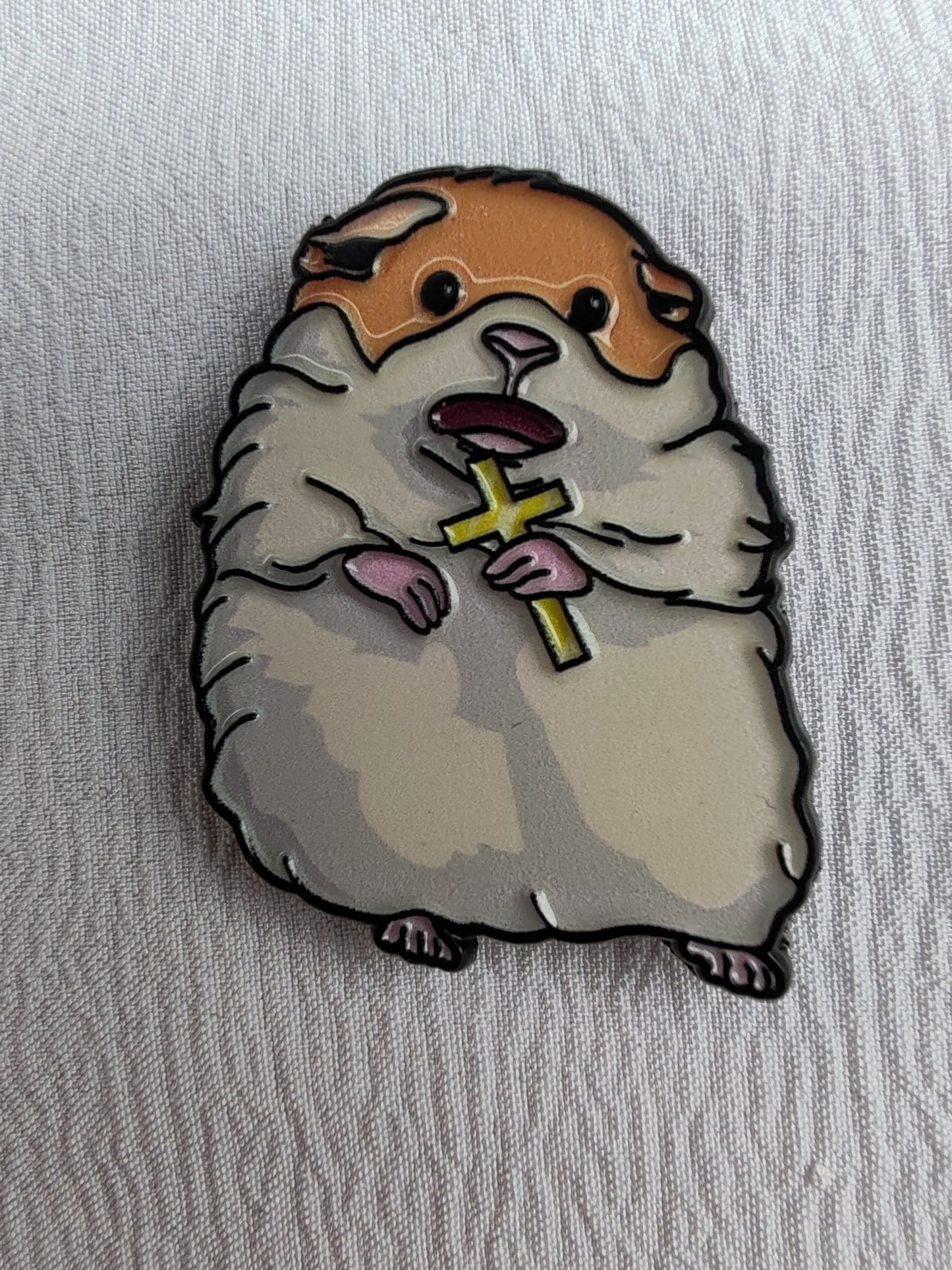 Hamster con Cruz