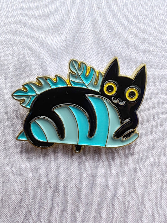 Gato y Jarrón